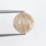 0.90Ct Natural White-Grey Colored Diamond Round Brilliant Cut Diamond Loose Stone For Custom Fine Jewelry 