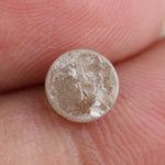 0.90Ct Natural White-Grey Colored Diamond Round Brilliant Cut Diamond Loose Stone For Custom Fine Jewelry 