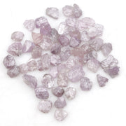 light pink raw diamond with a natural rough profile for 14K gold jewelry designs
