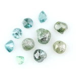 Natural blue colour diamond with mesmerizing fancy blue tones and brilliant fire.