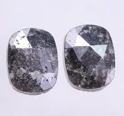 4.54 Ct Black Colored Diamond Salt And Pepper Diamond Oval Shaped Diamond Use For Jewerly 