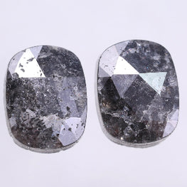 4.54 Carat Natural Oval Shape Loose Diamond Pair ( 9.16 X 6.73 ) ( 9.37 X 6.70 )