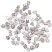unique pink rough raw diamond with a natural uncut appearance for jewelry design