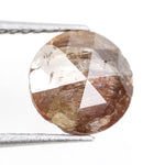 1.49ct natural brownish-grey colored diamond natural round brilliant cut diamond loose stone use for cstom jewelry 