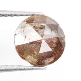 1.49ct natural brownish-grey colored diamond natural round brilliant cut diamond loose stone use for cstom jewelry 
