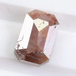 1.16 Ct emerald cut brown diamond loose natural gemstone with step-cut facets for engagement ring or custom jewelry