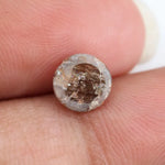 1.49ct natural brownish-grey colored diamond natural round brilliant cut diamond loose stone use for cstom jewelry 
