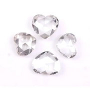Heart Shape Lab Grown Diamond – 3–8 MM Rose Cut Ethical Loose Diamond for Promise Rings, Custom Jewelry & Unique Gifts