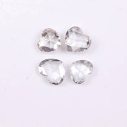 Heart Shape Lab Grown Diamond, Heart Shape Rose Cut 3 to 8 MM Diamond, Perfect Diamond for Promise Ring, Unique Cut Diamond for Gift