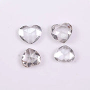 Heart Shape Lab Grown Diamond, Heart Shape Rose Cut 3 to 8 MM Diamond, Perfect Diamond for Promise Ring, Unique Cut Diamond for Gift