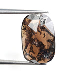 brown colour lab grown diamond eternity band lab grown diamond stud earrings 4.36 carat