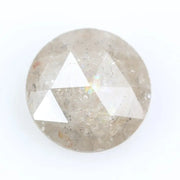 1.03ct natural grey colored diamond round shaped diamond loose stone for custom jewelry 