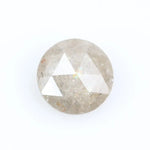 1.03Ct Natural Grey Colored Diamond Round Shaped Diamond Loose Stone For Custom Jewelry 