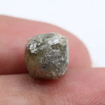 grey colour pictures of a raw diamond and pure diamonds collection 