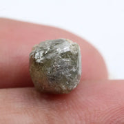 grey colour pictures of a raw diamond and pure diamonds collection 