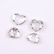 Heart Shape Lab Grown Diamond, Heart Shape Rose Cut 3 to 8 MM Diamond, Perfect Diamond for Promise Ring, Unique Cut Diamond for Gift