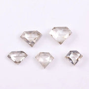 Shield Rose Cut Lab Grown Diamond – Fancy Cut CVD Loose Diamond for Custom Jewelry, Ethical Sustainable Stone & Luxury Gifts