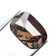 brown colour lab grown diamond eternity band lab grown diamond stud earrings 4.36 carat