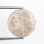 1.03ct natural grey colored diamond round shaped diamond loose stone for custom jewelry 