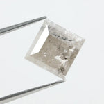 High-quality lab-grown diamond with a stunning princess cut, showcasing brilliance and clarity, eco-friendly and conflict-free, perfect for engagement rings or fine jewelry.
