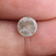 1.03ct natural grey colored diamond round shaped diamond loose stone for custom jewelry 
