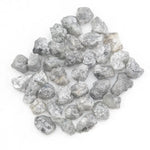 grey colour diamonds stone gems in the raw gemstones