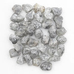 grey colour diamonds stone gems in the raw gemstones