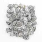 grey colour diamonds stone gems in the raw gemstones