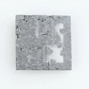 Square-cut black lab-grown diamond with polished facets, ideal for ethical jewelry, engagement rings, and custom luxury designs