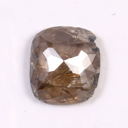 Brown diamond on a white background