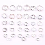Round Rose Cut Lab Grown Diamonds – 1–6 MM Loose CVD Rustic Diamonds for Engagement Rings, Custom Jewelry & Fine Designs