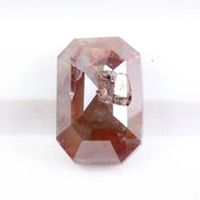 1.82 Ct Emerald Cut Natural Diamond Pink Loose Stone For Modern Engagement Ring.