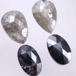 8.74 Carat Natural Oval & Pear Shape Earth Mined Loose Diamond Pair Use For Earrings