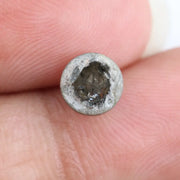 1.34ct natural green colored diamond brilliant cut diamond loose stone for fine custom jewelry 