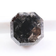 hexagon cut brown natural diamond loose stone with rich color and brilliant sparkle, ideal for engagement rings and custom fine jewelry.