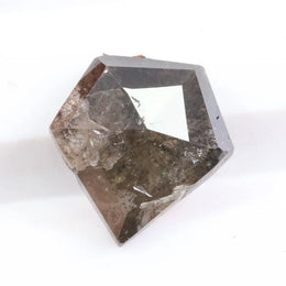 kite cut gray natural diamond loose stone with elegant faceting, ideal for custom engagement ring or fine jewelry