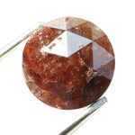 brown colour diamond 1.46 ct round diamond ring natural