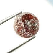 Natural Brownish-Red Colored Diamond Round Shaped Diamond Loose Stone Use For Making Jewelry 