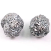 Salt and pepper inclusions. Untreated natural stones for custom engagement rings.