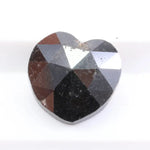 heart cut brown natural diamond loose stone featuring rich warm color and excellent brilliance.