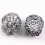 Salt and pepper inclusions. Untreated natural stones for custom engagement rings.