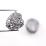 Salt and pepper inclusions. Untreated natural stones for custom engagement rings.