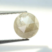 Fine 0.75Ct Natural Grey Colored Diamond Round Brilliant Cut Diamond Natural Polised Diamond For Custom Fine Jewelry 
