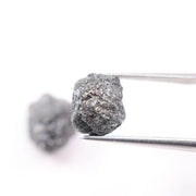 Salt and pepper inclusions. Untreated natural stones for custom engagement rings.