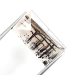 brown colour baguette diamond earrings baguette diamond necklace