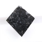 diamond with sharp geometric facets, ideal for custom engagement ring or luxury handmade jewelry design