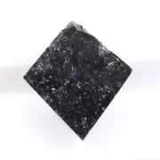 diamond with sharp geometric facets, ideal for custom engagement ring or luxury handmade jewelry design