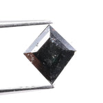 diamond with sharp geometric facets, ideal for custom engagement ring or luxury handmade jewelry design