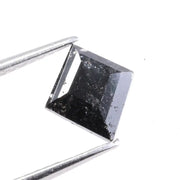 diamond with sharp geometric facets, ideal for custom engagement ring or luxury handmade jewelry design