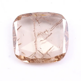 1.64 Ct Cushion Cut Light Champagne CVD Lab Grown Loose Diamond – Ethical Conflict-Free Stone for Engagement Rings and Fine Jewelry